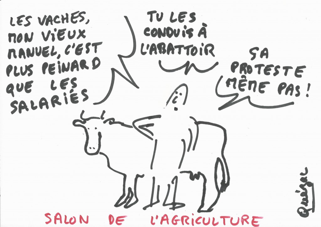 Dessin : Salon de l'agriculture 2015